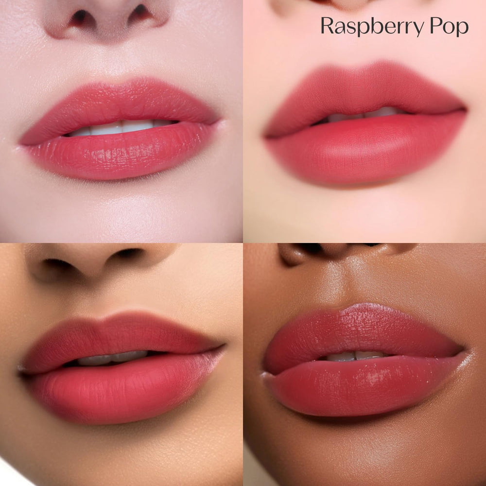 ETUDE Dear Darling Marker Tint Raspberry Pop tip glide demonstrates precise lip drawing