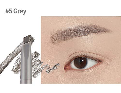ETUDE Drawing Eye Brow skin application shows smooth, moisturized strokes