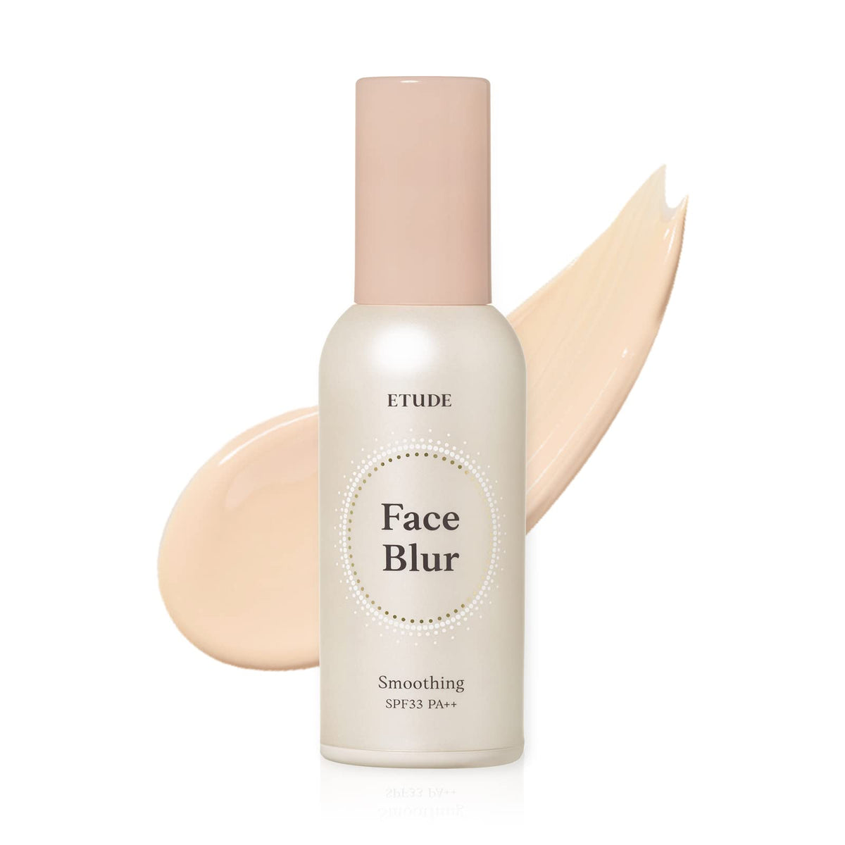 ETUDE Face Blur bottle pour for a smooth, pore-minimizing base.
