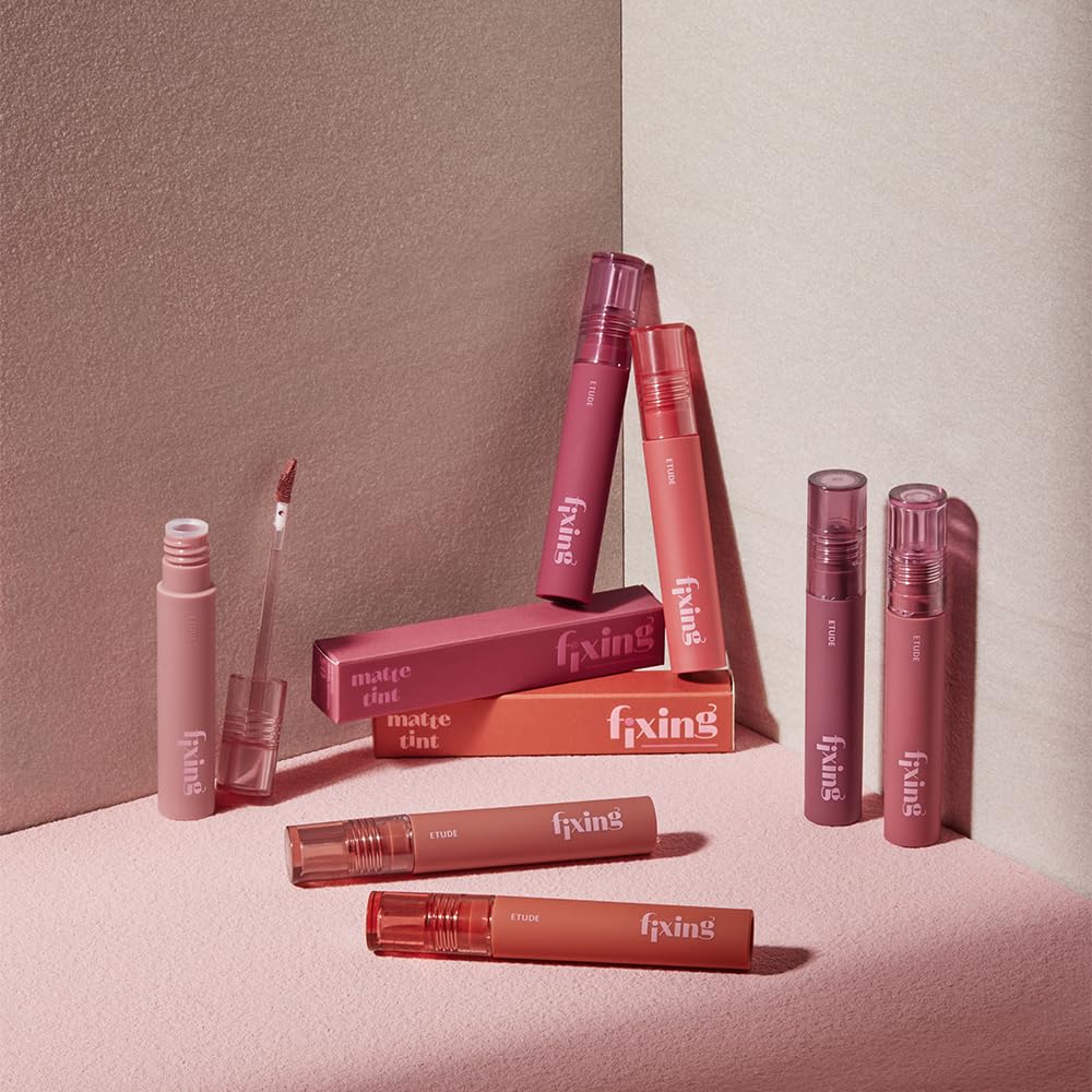 ETUDE Fixing Tint Pink Fig daily-use packaging for quick touch-ups