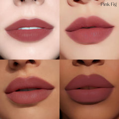 ETUDE Fixing Tint Pink Fig swatches demonstrate long-lasting pigmentation