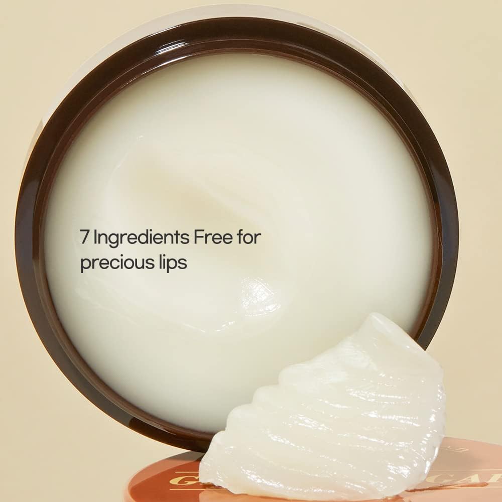 ETUDE Ginger Sugar Overnight Lip Mask product scene emphasizes natural ingredients and comforting scent