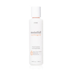 Etude Moistfull Collagen Emulsion bottle closeup highlighting hydration for dewy skin