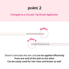 ETUDE My Lash Serum skin-friendly tip for easy upper lash line application.