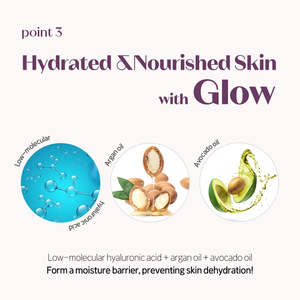 ETUDE Nymph Aura Volumer ready under foundation setup shows smooth base for makeup.