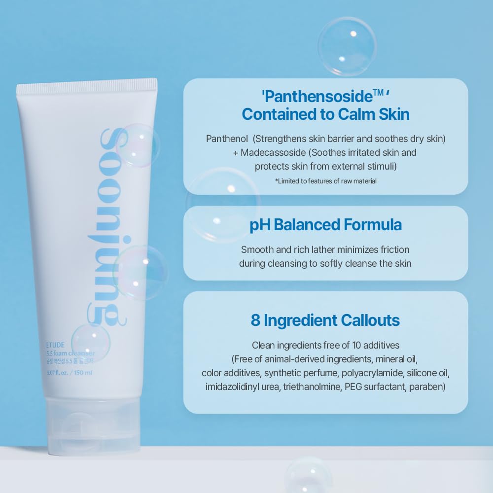 ETUDE SoonJung packaging showcases no synthetic additives in the formula.