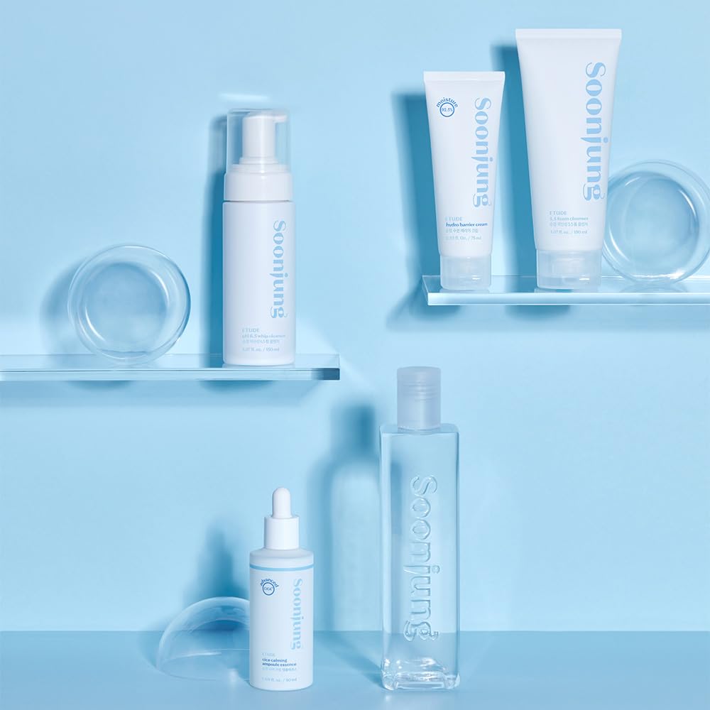 ETUDE SoonJung panthenol ingredients promote gentle skin conditioning.