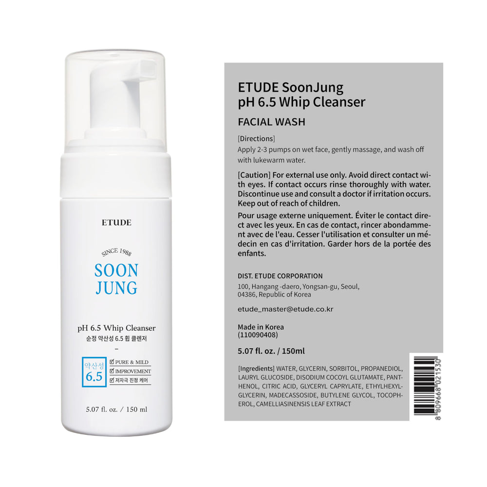 ETUDE SoonJung 5.07 fl oz bottle ready for daily use