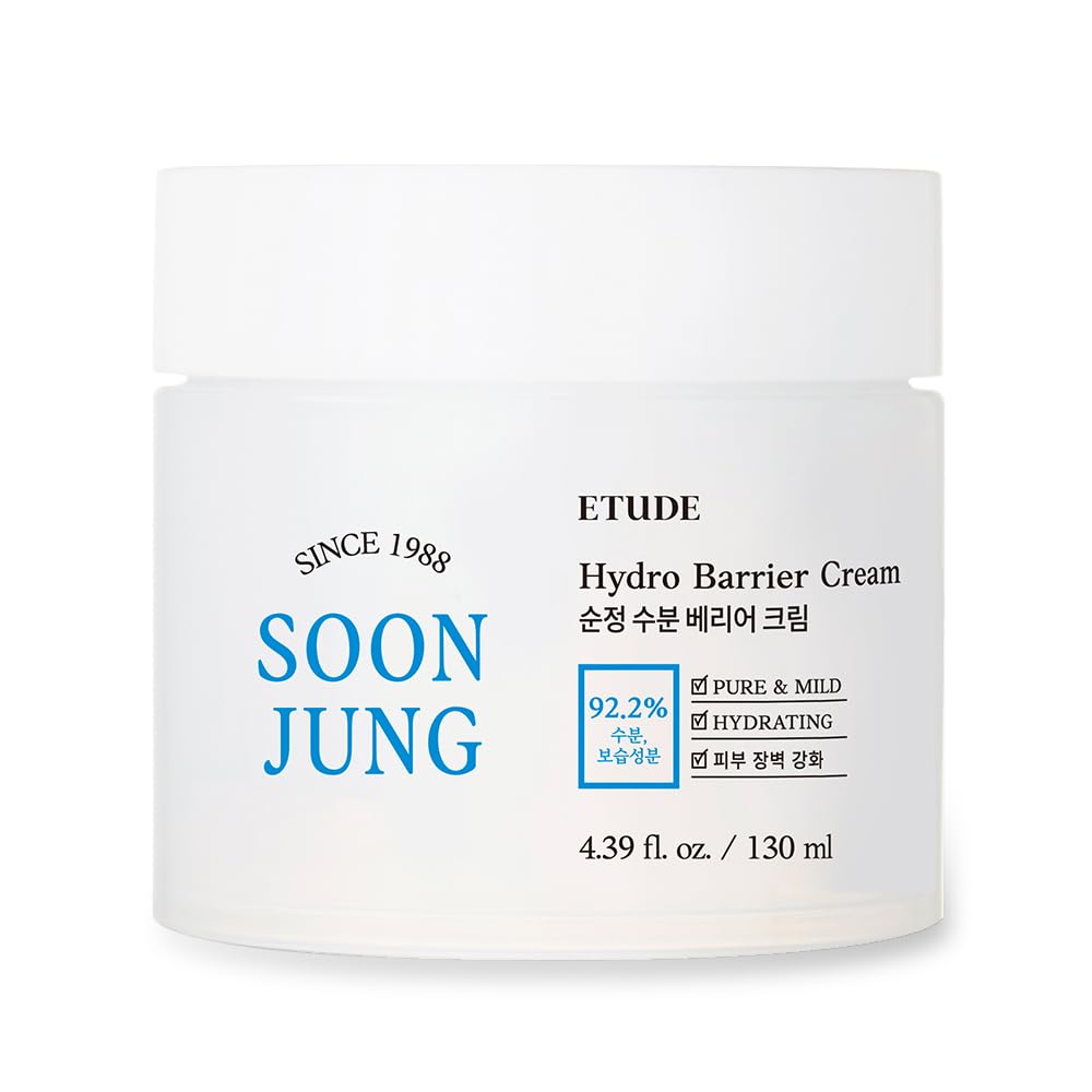 Etude SoonJung Hydro Barrier Cream jar packaging for moisture delivery
