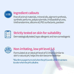 ETUDE SoonJung label close-up showing low pH and clean formula