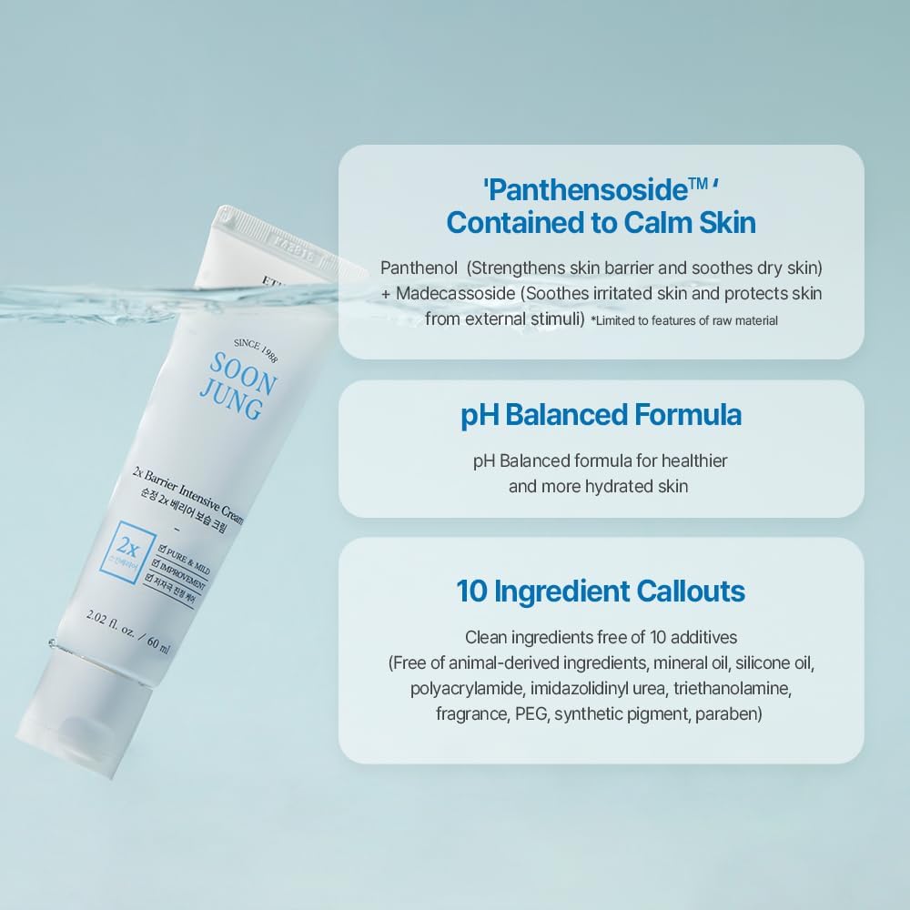 ETUDE SoonJung hypoallergenic label emphasizes dermatologist-tested daily use