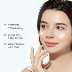 ETUDE Sunprise dispenser detail emphasizes easy, quick absorption
