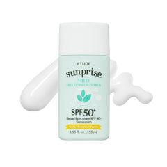ETUDE Sunprise Sun Milk bottle pour shows easy, lightweight protection.