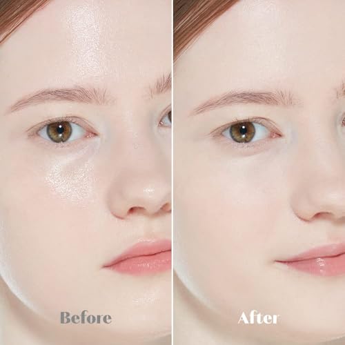 ETUDE Zero Sebum Powder swatches reveal a clear matte finish on skin.