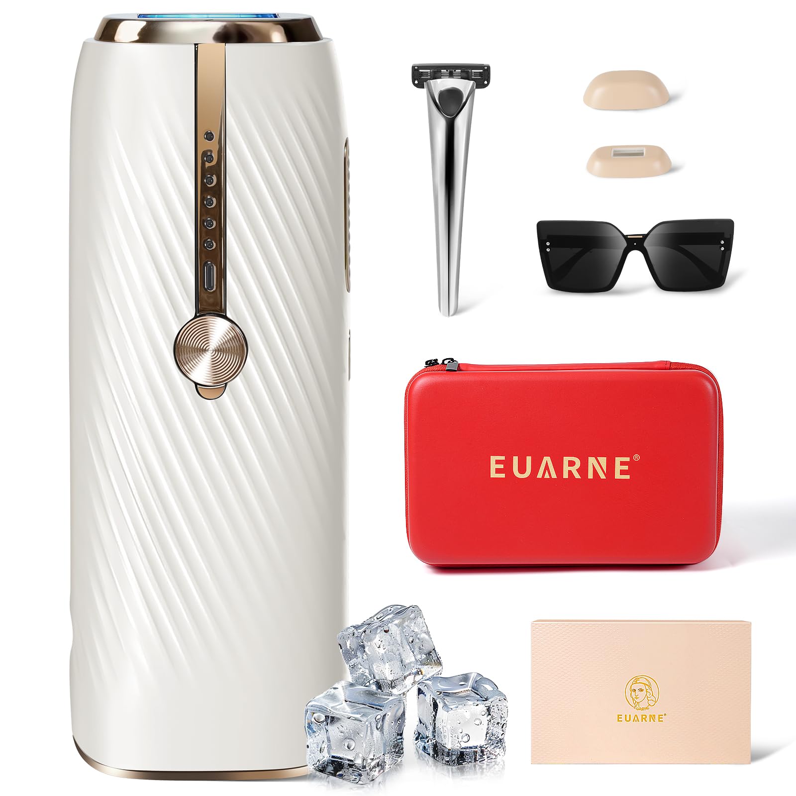 EUARNE laser hair removal device—sleek at-home tool for smooth results