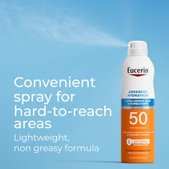 Eucerin 5 AOX Shield ingredients close-up with hydrating components