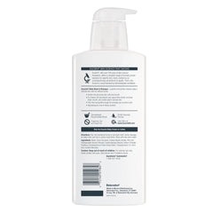 Eucerin Baby Unscented Shampoo and Body Wash 3-pack on display for convenient care.