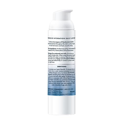 Eucerin Face Immersive Hydration SPF 30 label close-up highlighting sunscreen.