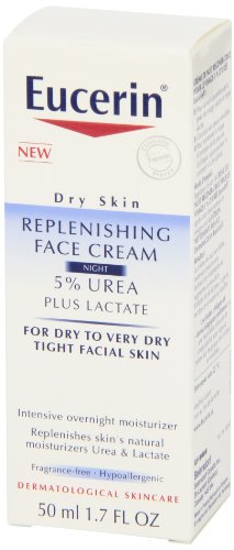 Eucerin hypoallergenic sensitive-skin swatch demonstrates safe daily use.