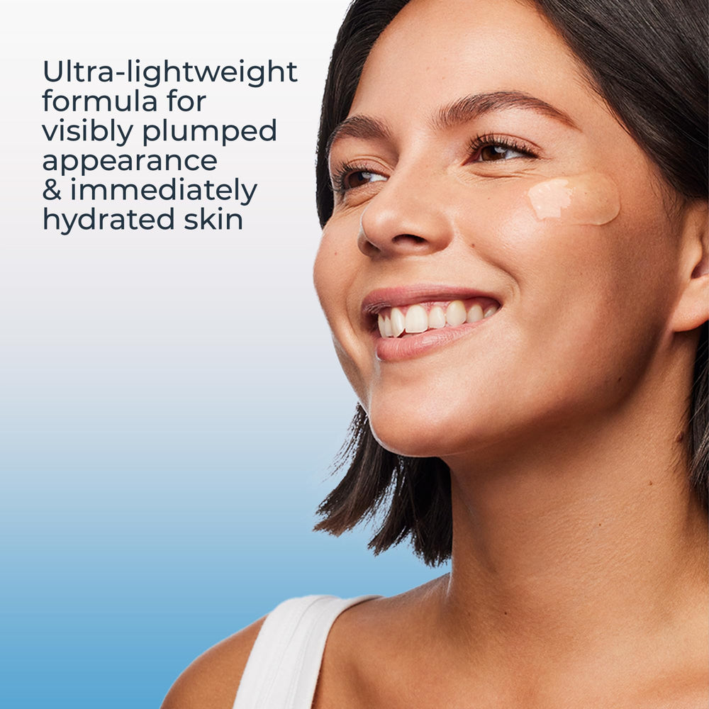 Night-time skincare routine featuring Eucerin Immersive Hydration Serum