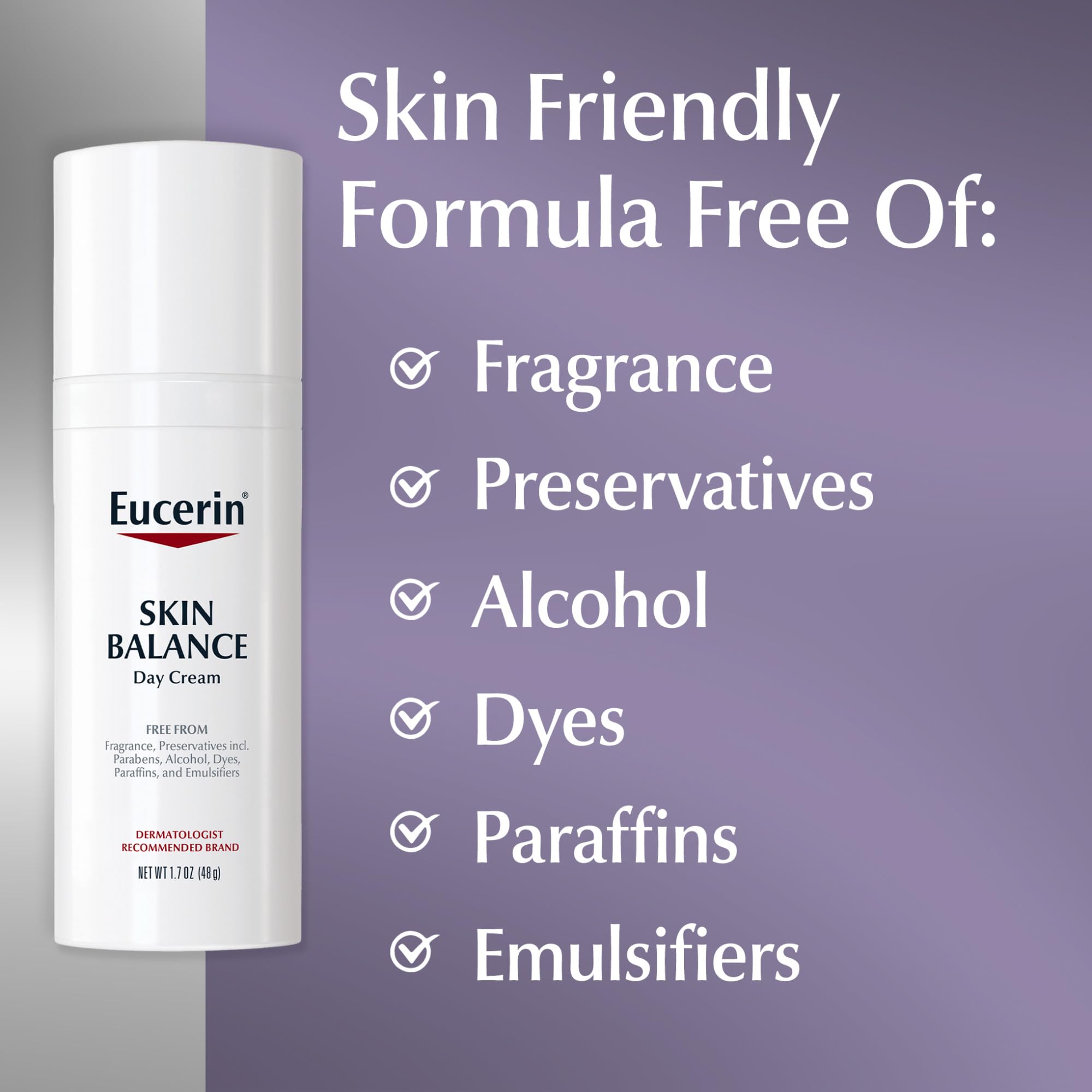 Pumping application shows easy, even distribution for daytime moisturization.