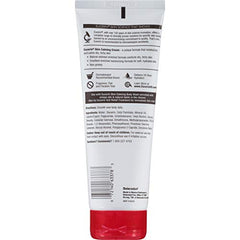 Close-up of creamy texture highlighting non-greasy absorption of Eucerin Skin Calming Cream.