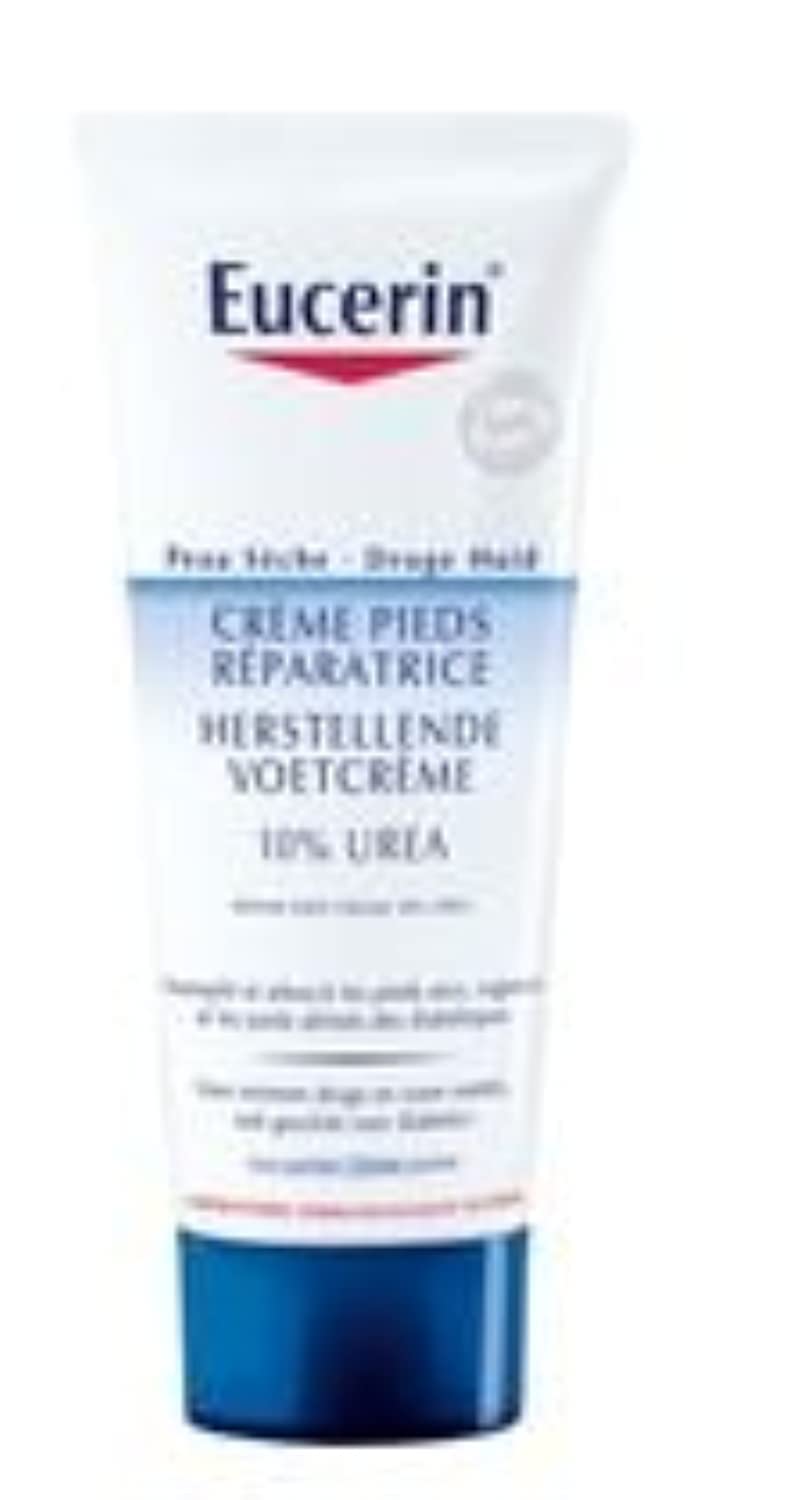 Eucerin UreaRepair Plus routine-use image promoting dry-foot comfort