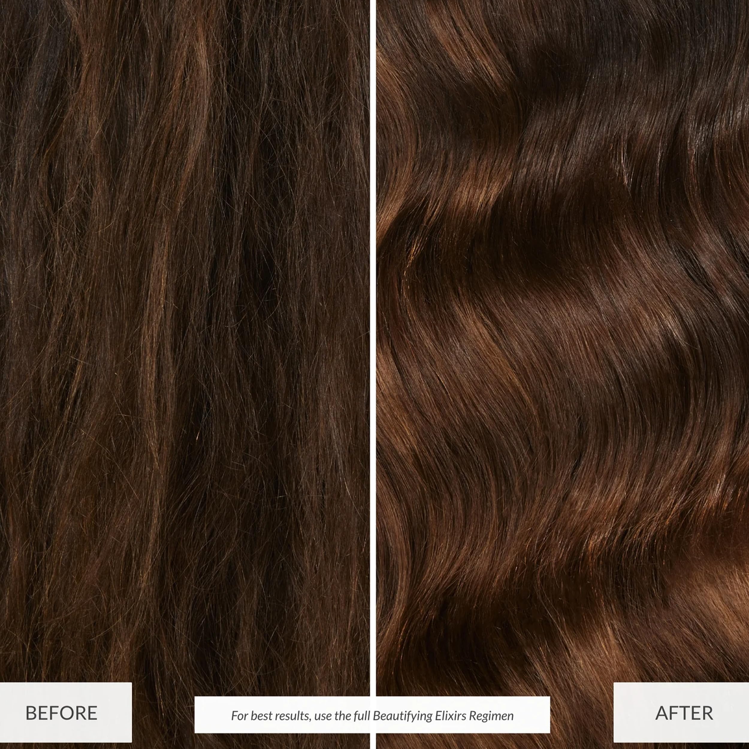 Eufora Bodifying Shampoo nourishing cuticle closeup suggests repair.