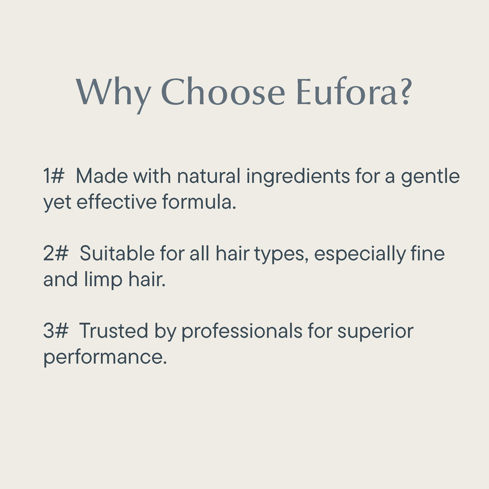 Eufora Full Effect Texturizing Spray protects color while texturizing