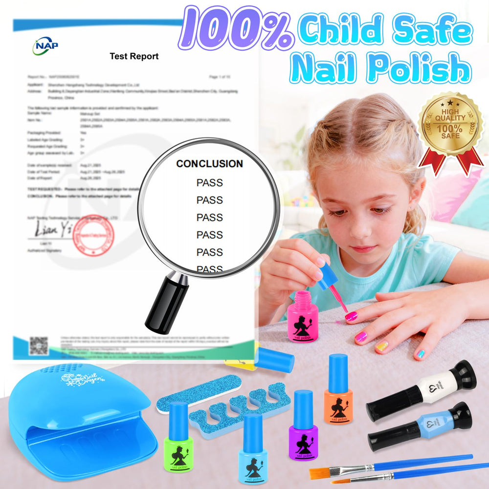 EULRGAUS DIY nail art kit supports parent-child bonding