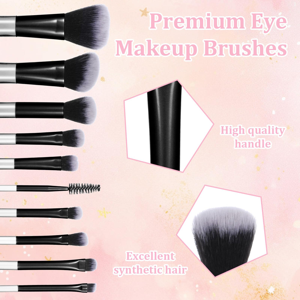 EupHHonycs eye-shadow brush with soft bristles delivers smooth blending.