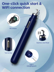 EURART Blackhead Remover LED lights illuminate pores for better visibility