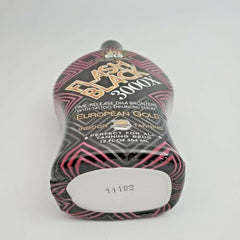 European Gold Flash Black 3000X tattoo-serum helps tattoos stay bold during color development.