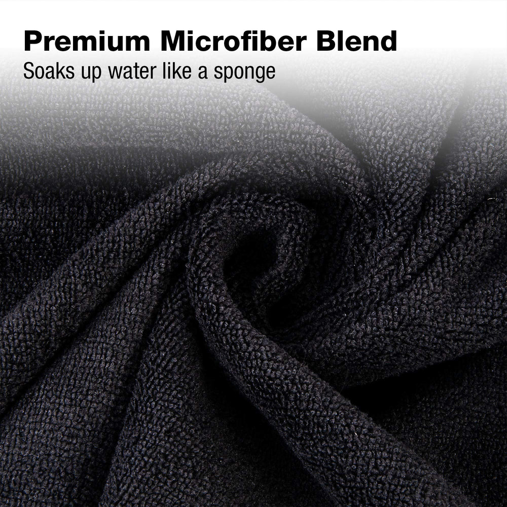 Eurow Microfiber Towel sized 16x29 inches for professional use