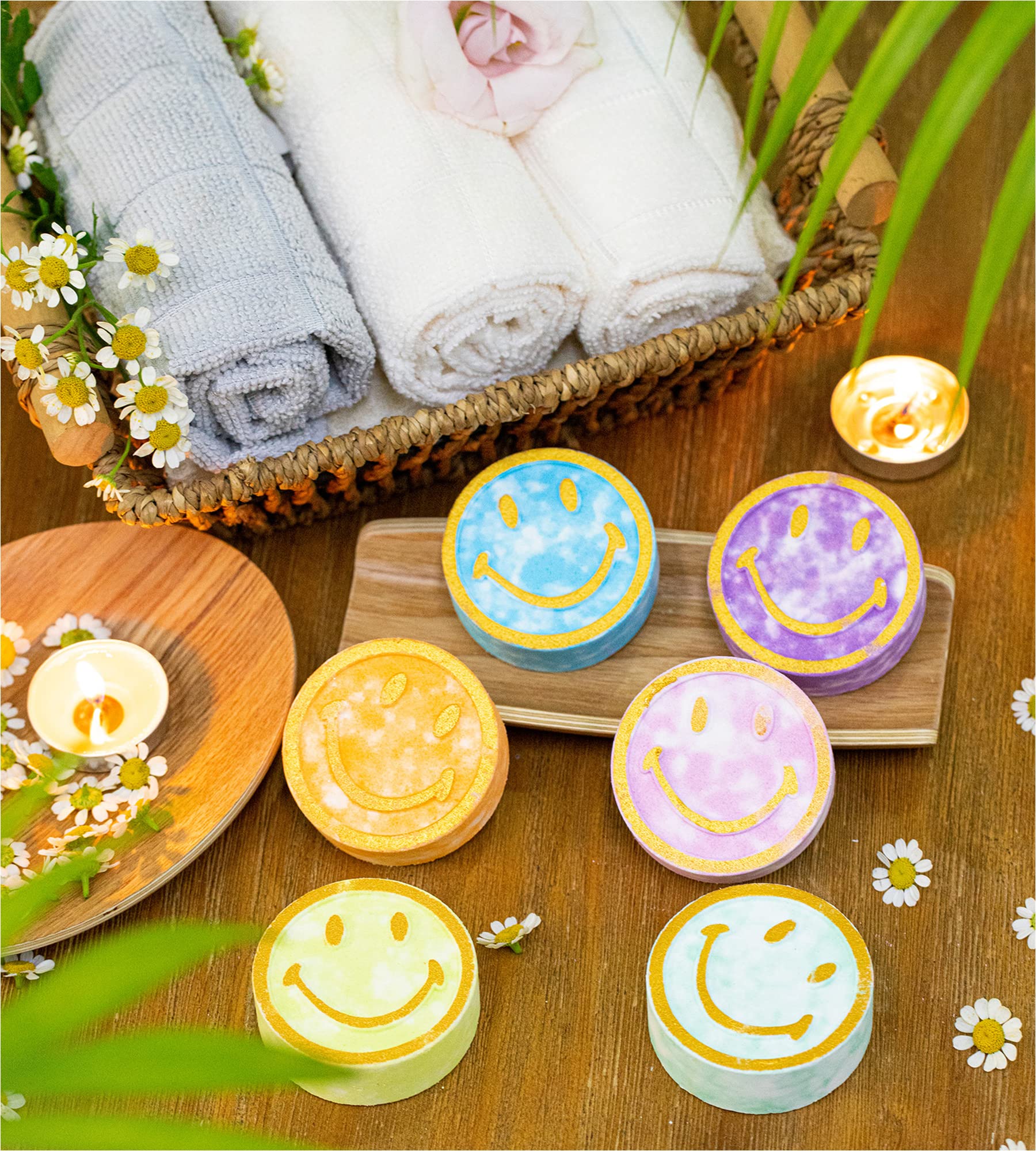 EUSEMIA shower bombs ocean scent for a cool aquatic vibe