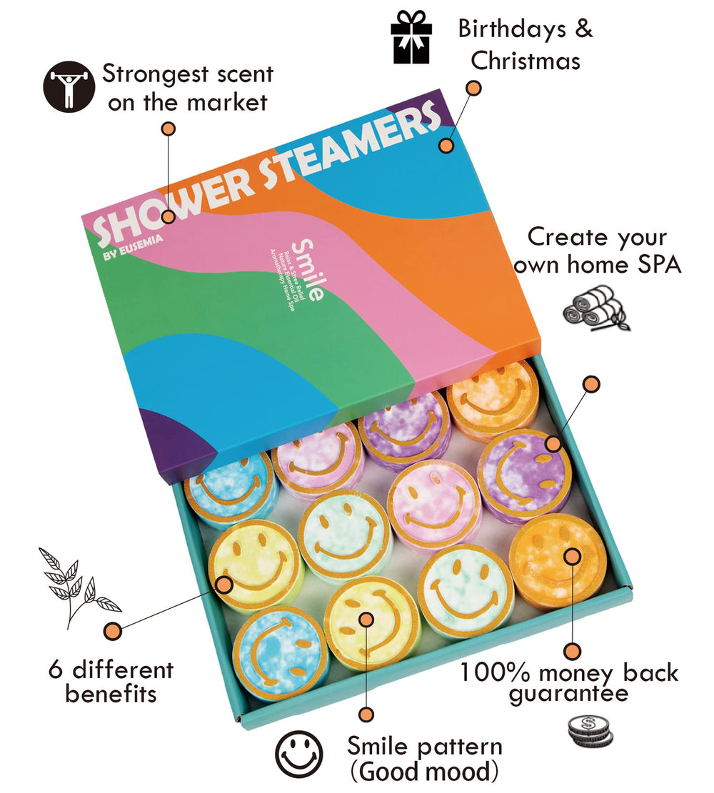 EUSEMIA shower bombs rosemary scent for herbal aromatics