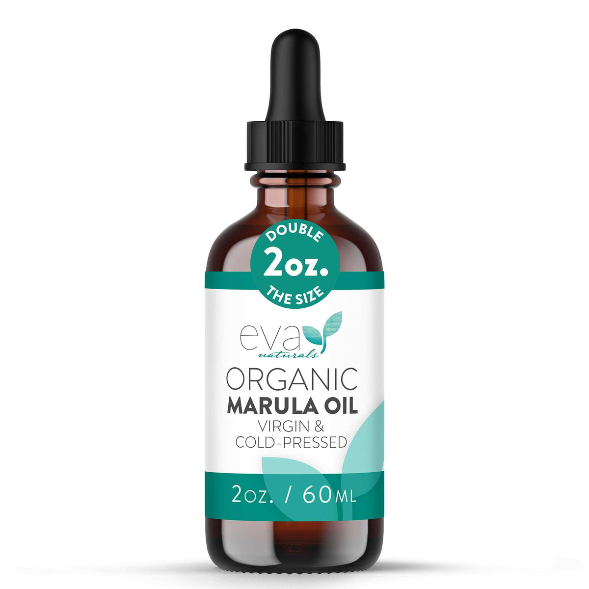 Eva Naturals Marula Oil bottle with dropper for precise application.