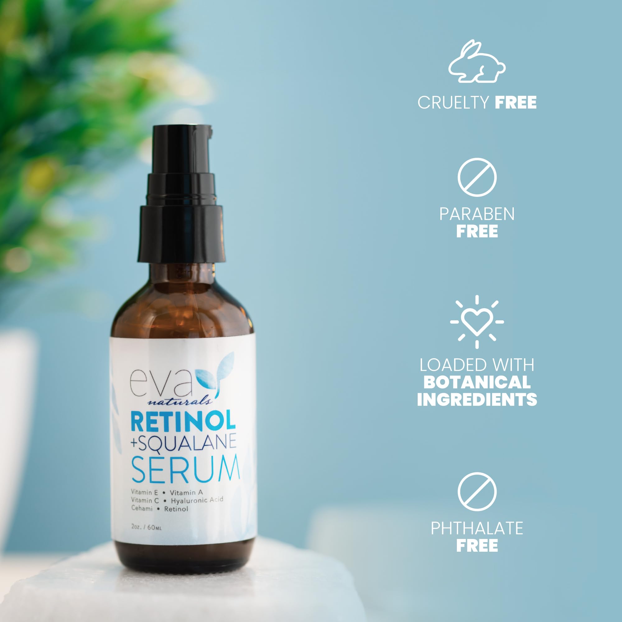 Eva Naturals after-use shows dewy, refreshed skin.