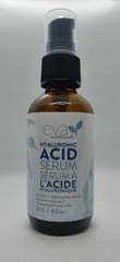 Eva Naturals serum application on the face demonstrates fast absorption and non-greasy feel.