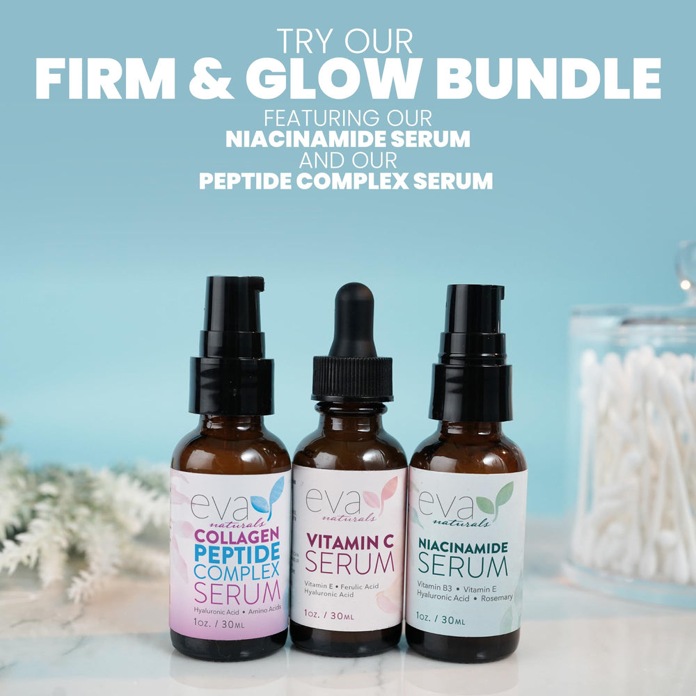 Eva Naturals Complete serum bundle on shelf