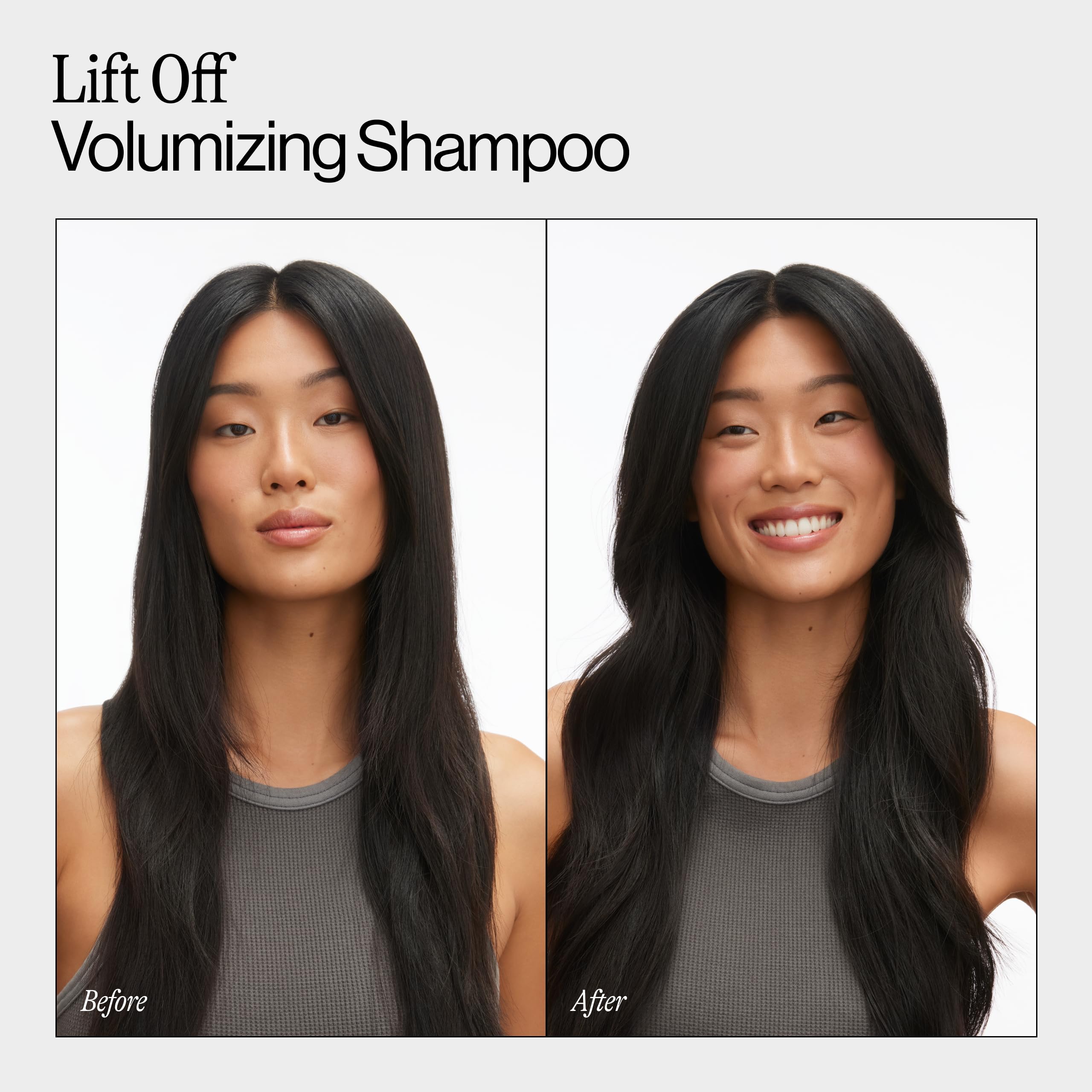 Eva NYC Lift Off Volume salted-citron offers refreshing scent during routine.