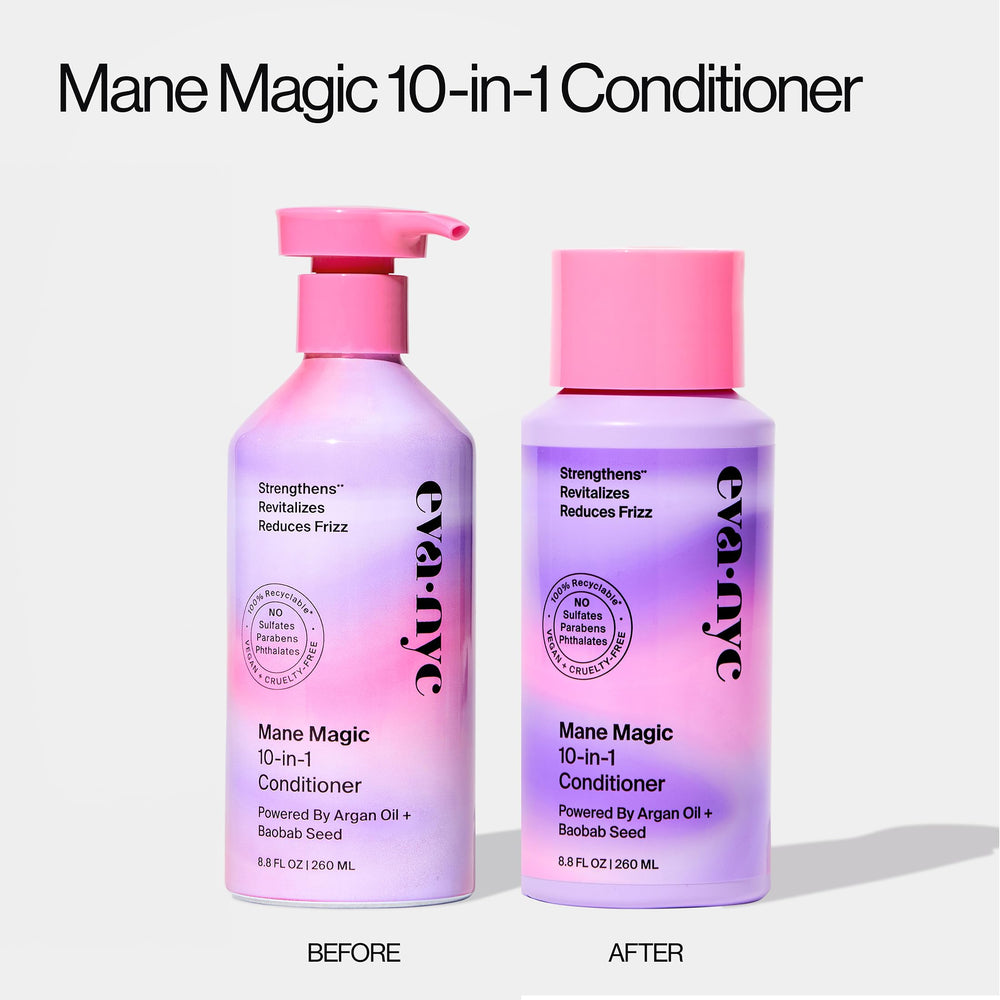 Control del encrespamiento con Mane Magic 10-en-1 para días sin frizz.