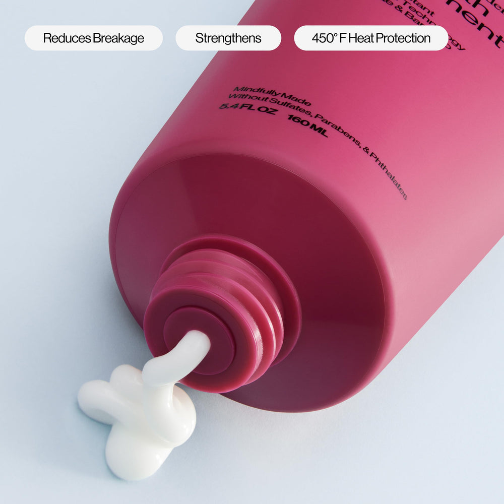 Eva NYC Repair Leave-In on damp hair for conditioning before styling