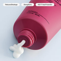 Eva NYC Repair Leave-In on damp hair for conditioning before styling