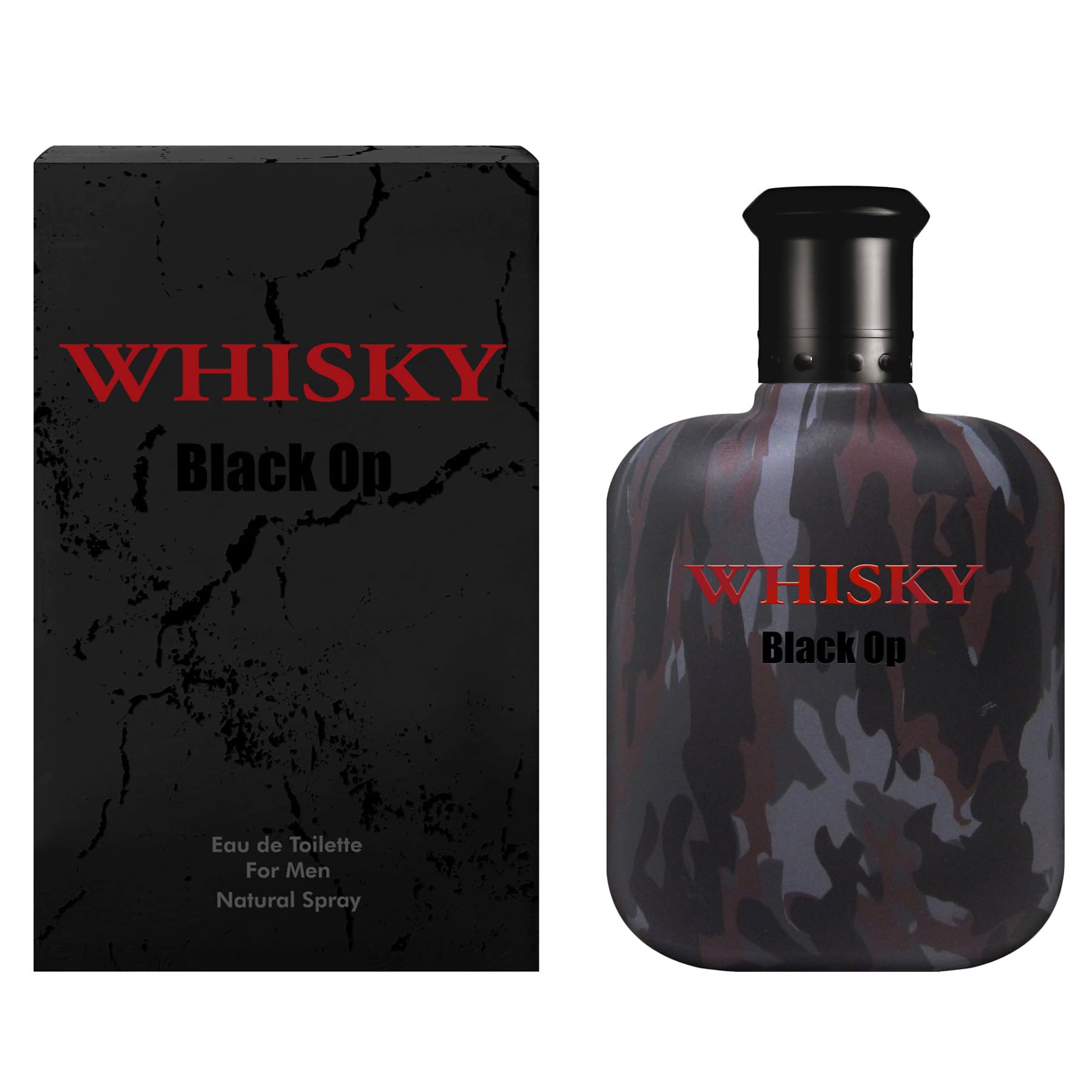EVAFLORPARIS Whisky Black OP bottle-front view for bold evening presence