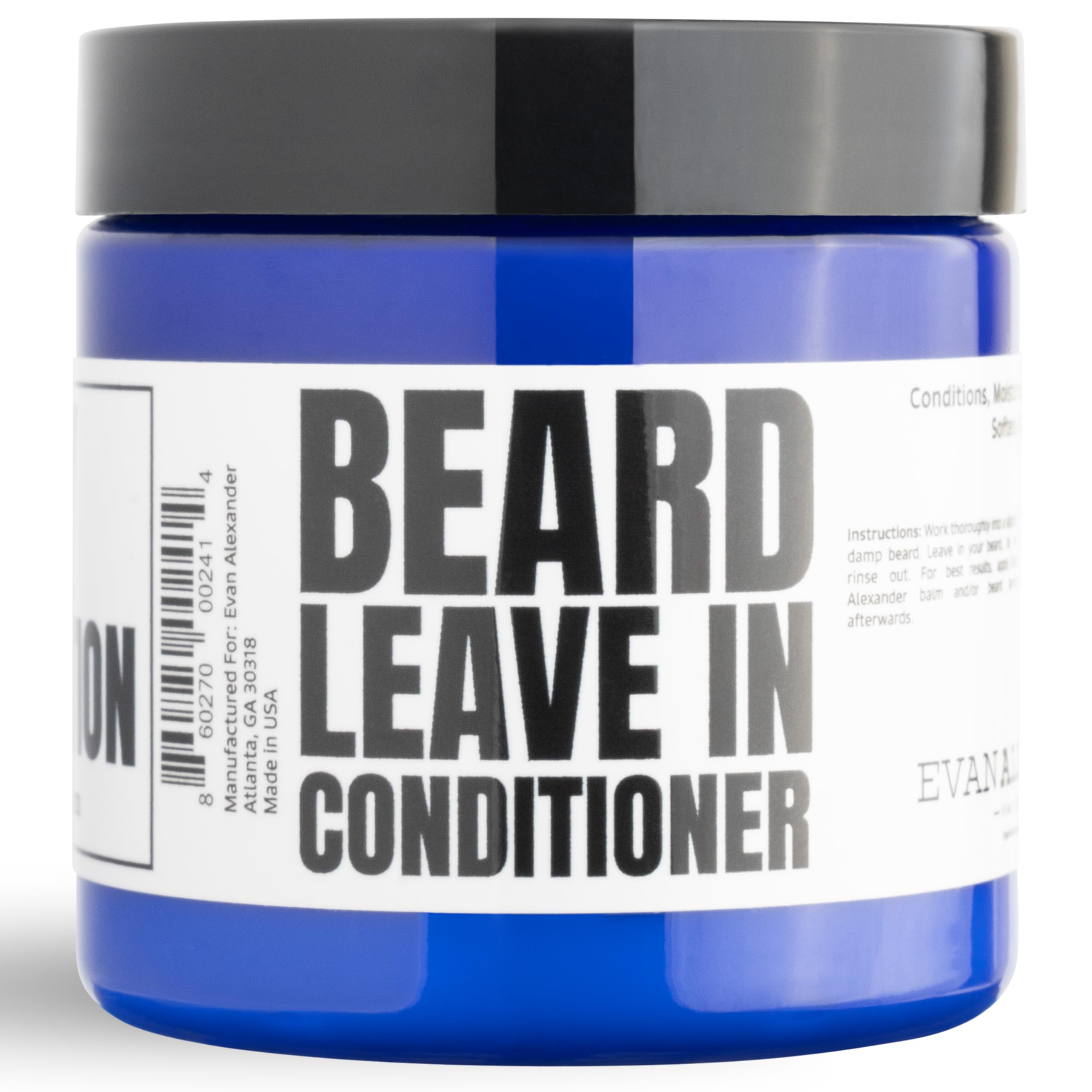 Evan Alexander application scene shows quick, frizz-taming beard care