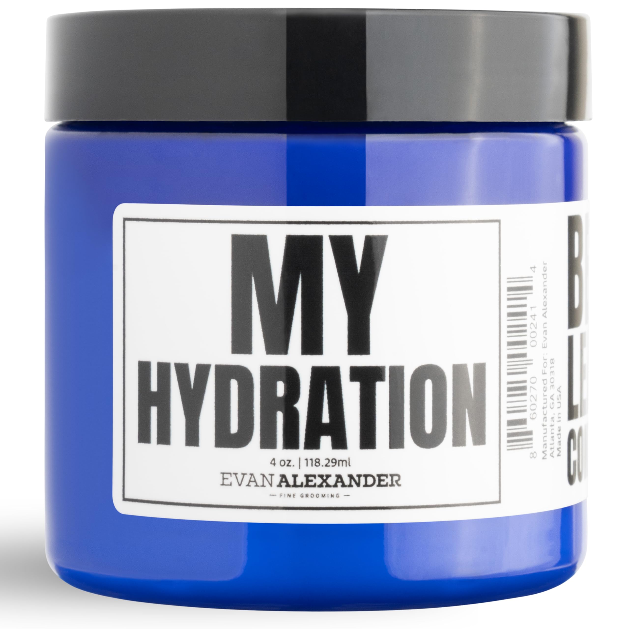 Evan Alexander Hydration Beard Leave-In Conditioner bottle for hydration and smoother beard