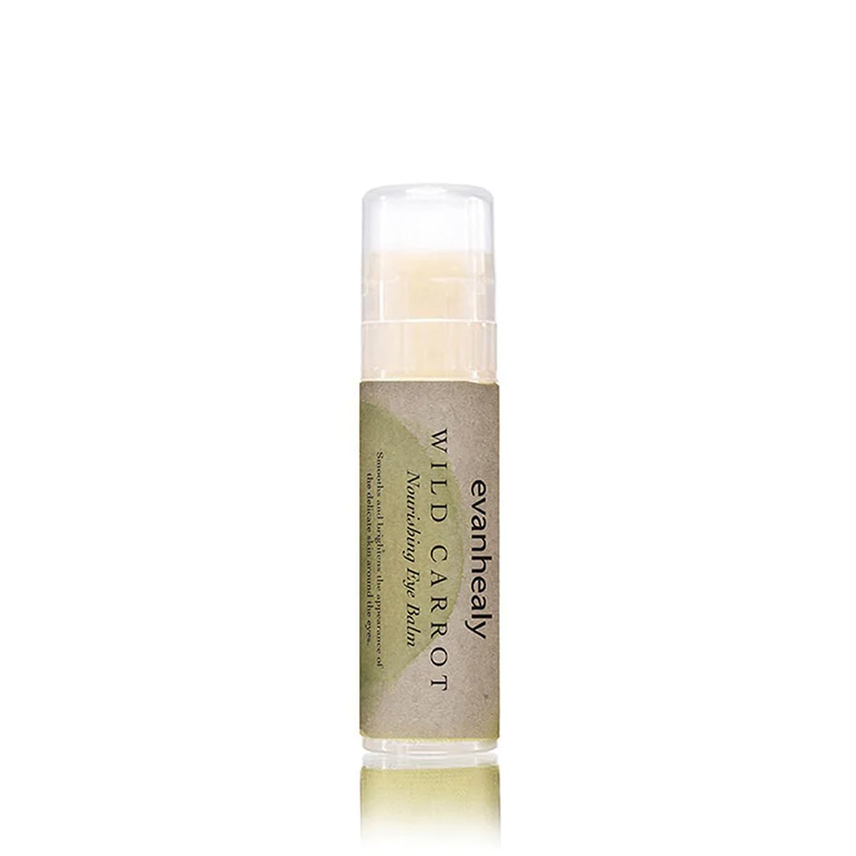 evanhealy Wild Carrot Immortelle Eye Balm tube closeup for on-the-go hydration