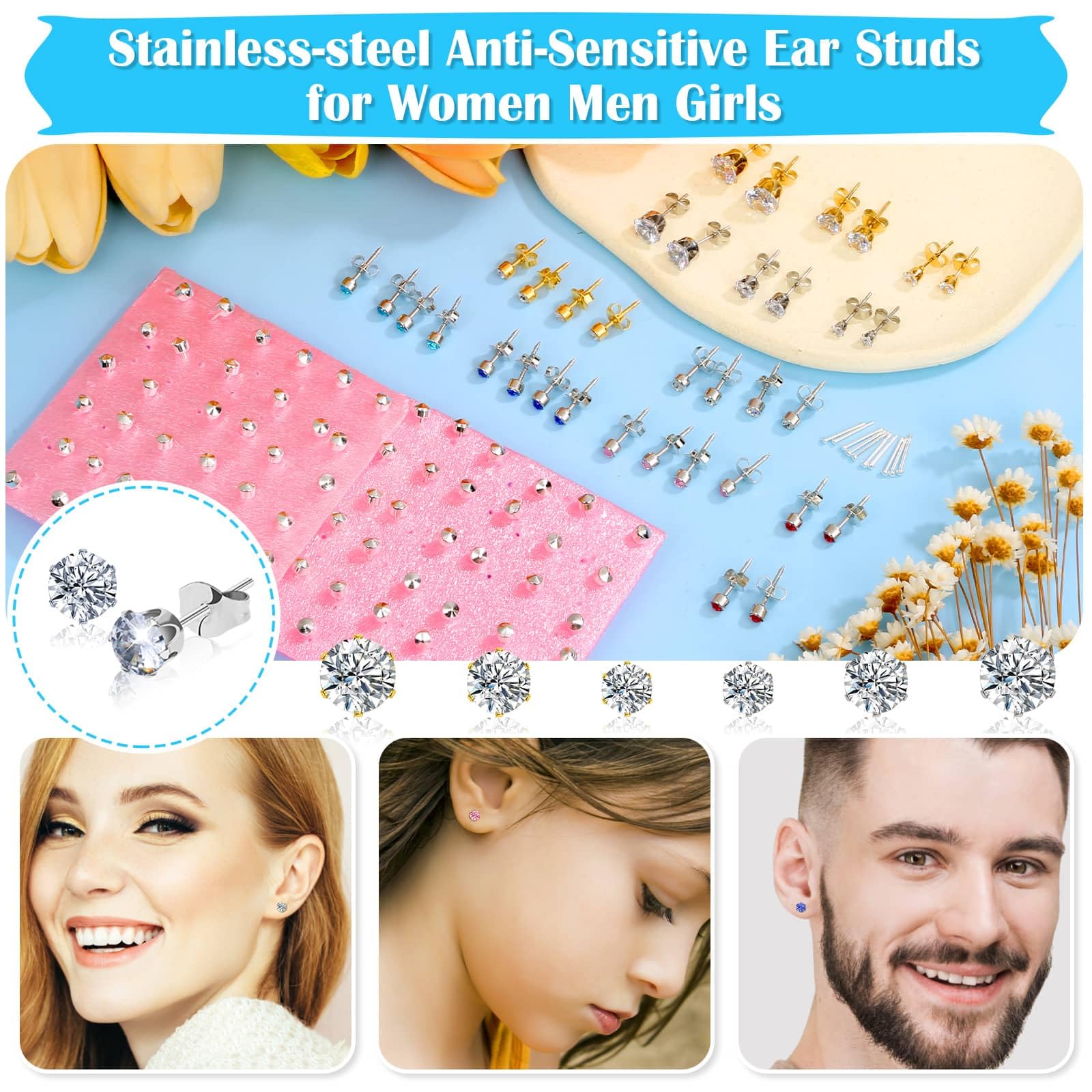 Evatage at-home piercing application image highlights DIY convenience and flexible setup.