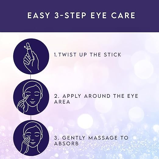 Evdayam travel-friendly eye-stick highlights mess-free, on-the-go skincare for refresh.